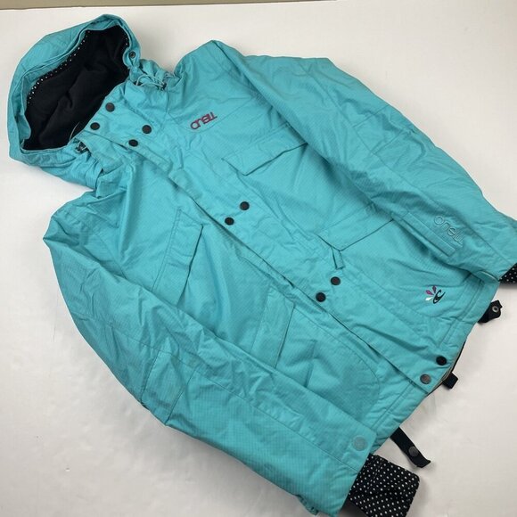 O'Neill Jackets & Blazers - O’Neill Escape Series Ski Jacket Women’s XL Hooded 5000mm 2 Layer Shell Teal